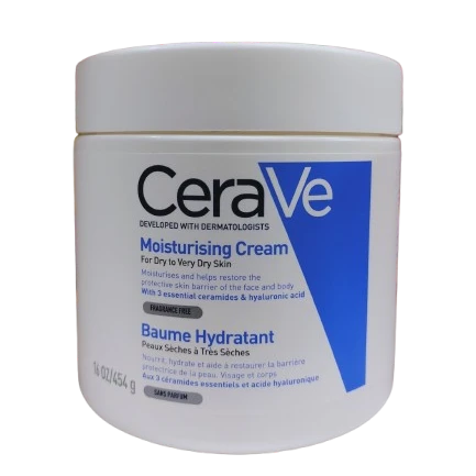 CeraVe Moisturising Cream for Dry to Very Dry Skin (454g/16 oz)
